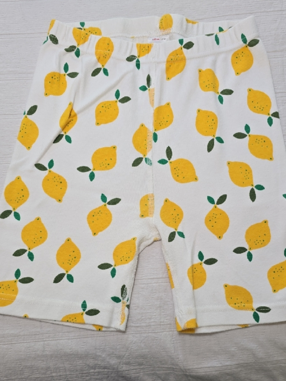 Hanna Andersson Lemon Short Johns Unisex Size 12 - Picture 7 of 10